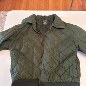 Wild Fable Quilted Bomber Jacket